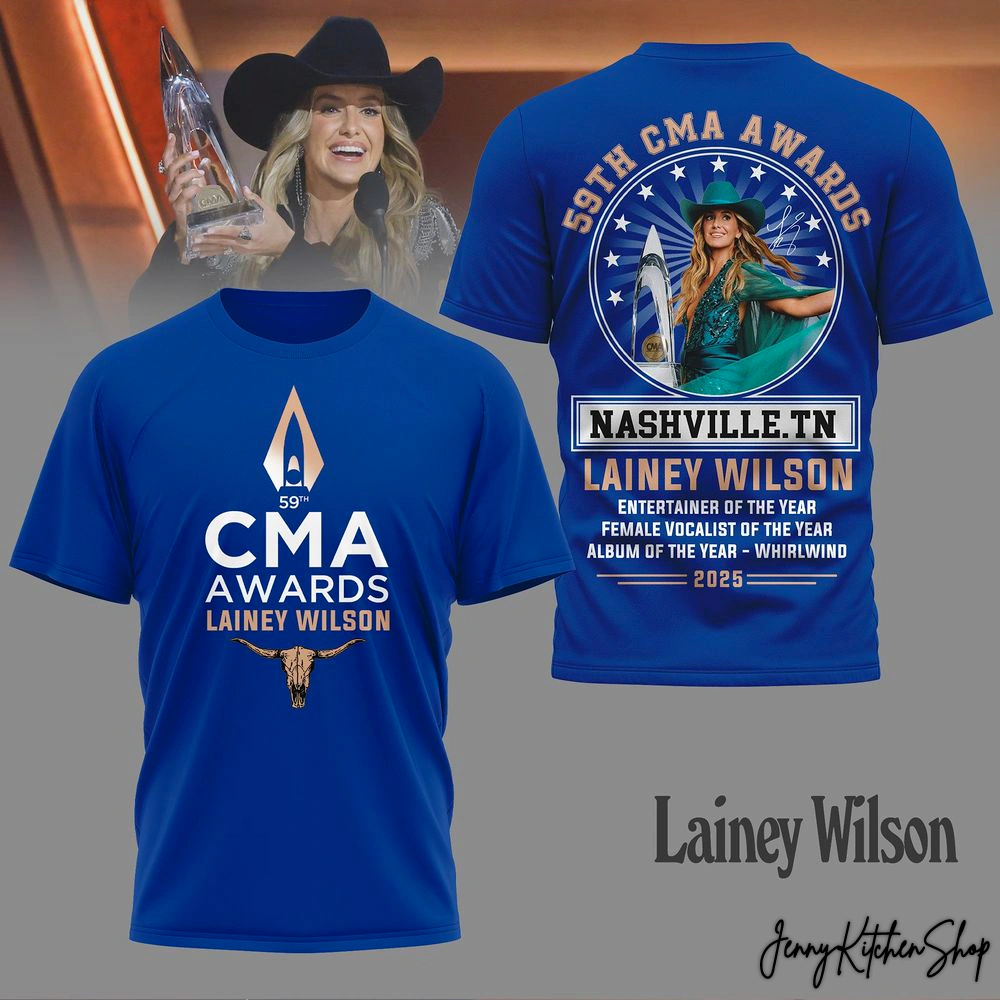Lainey Wilson 2025 CMA Award T-Shirt