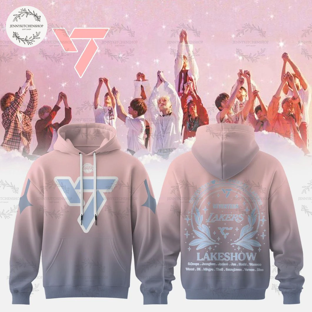 Lakers x Seventeen Lakeshow 2025 Hoodie