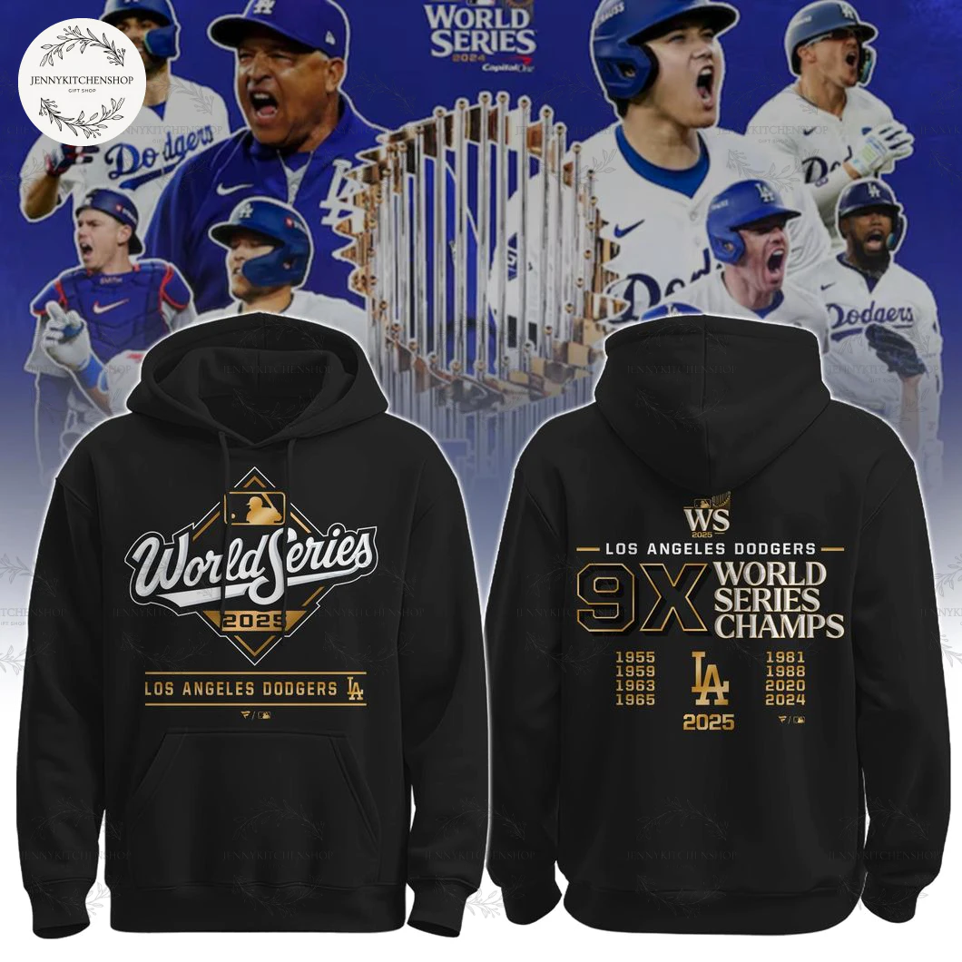 Los Angeles Dodgers 9X World Series Champs 2025 Limited Collection T-Shirt, Hoodie, Zip Hoodie