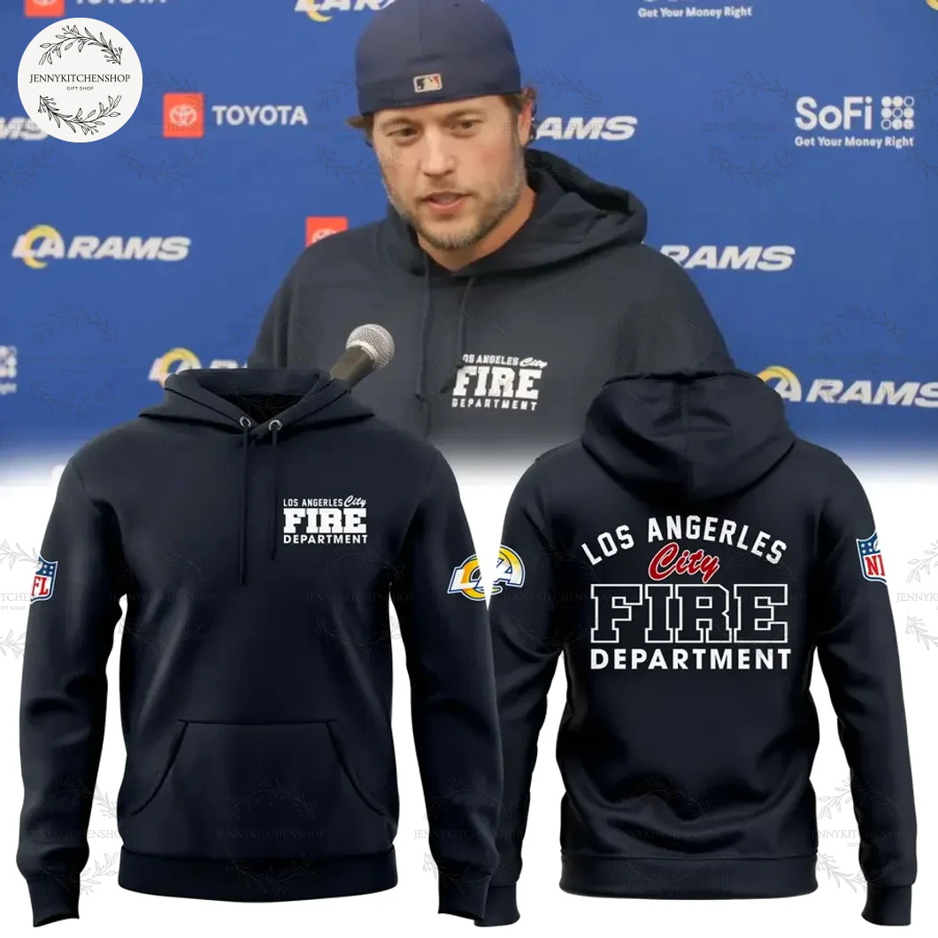 Los Angeles Rams "Los Angeles Fire Department" Hoodie