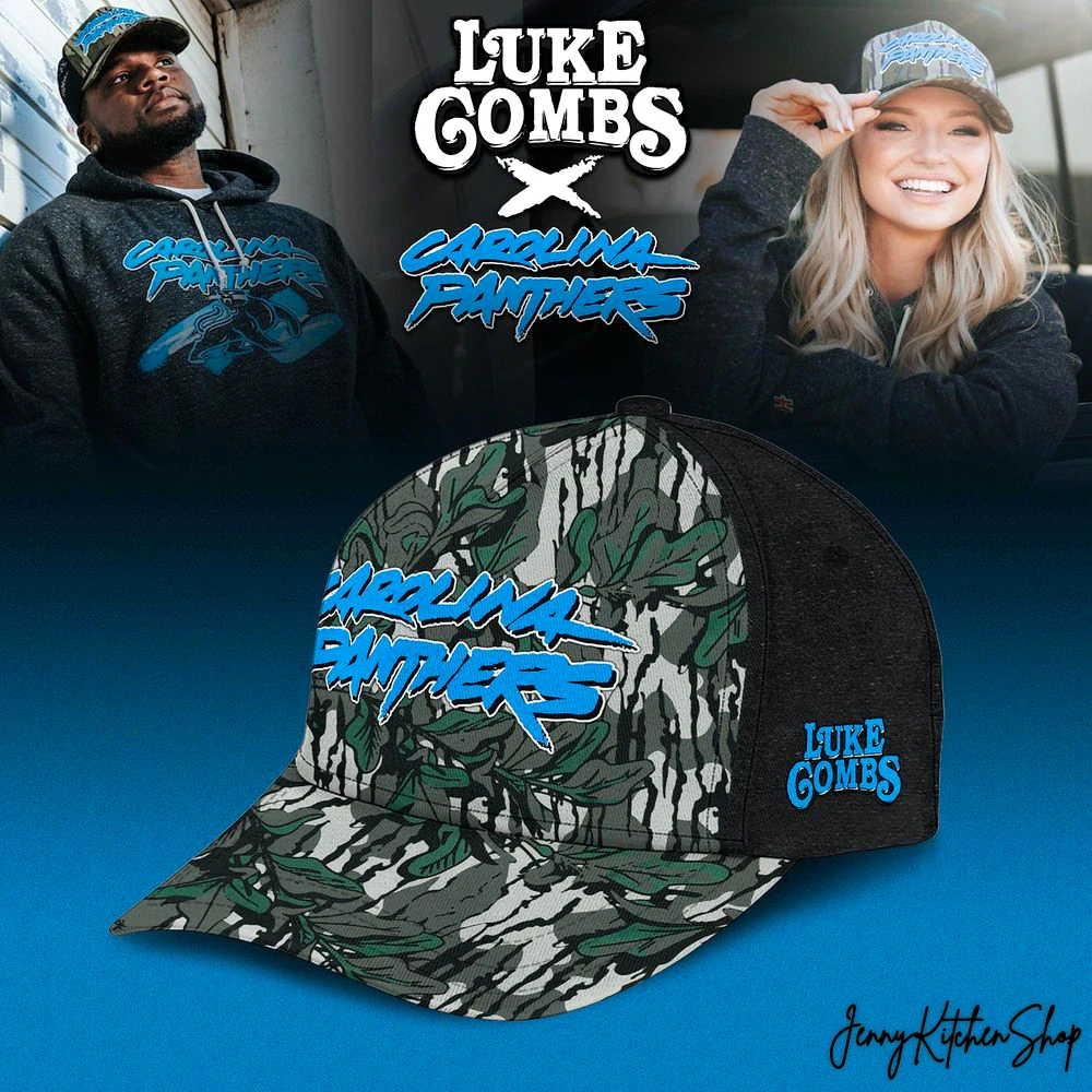 Luke Combs x Carolina Panthers Hoodie Cap
