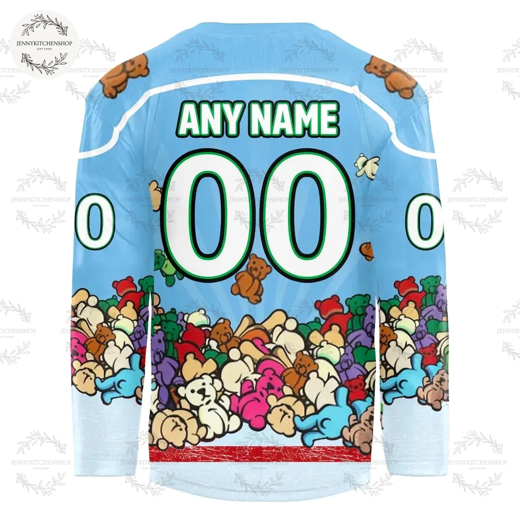 Maine Mariners Our Teddy Bear Toss Game 2025 Limited Hockey Jersey