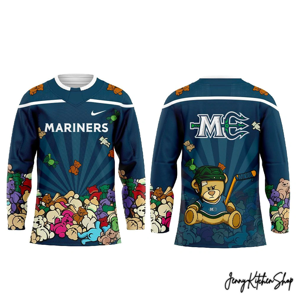 Maine Mariners x Teddy Bear Toss 2025 Limited Jersey