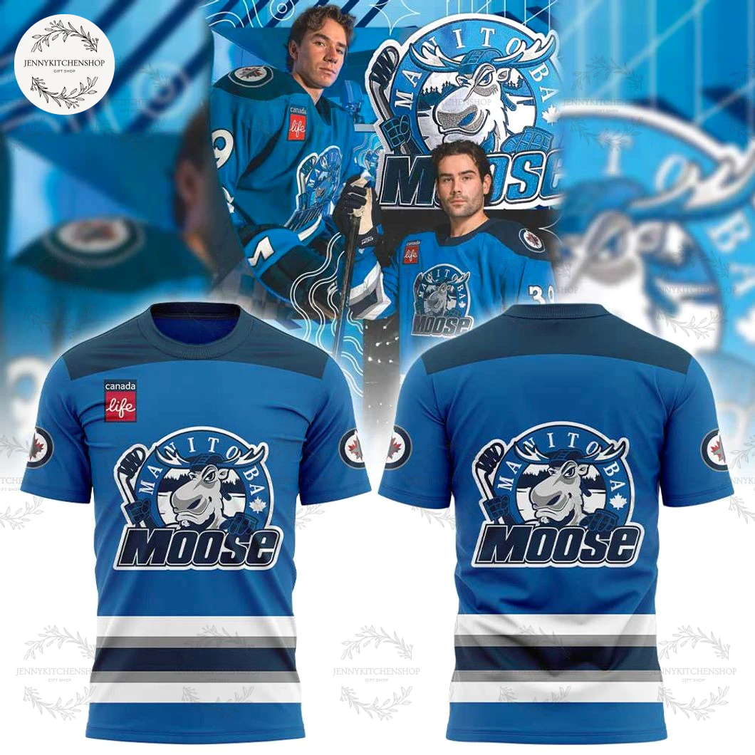 Manitoba Moose Jets Gear Uniform 2025 Limited Hoodie