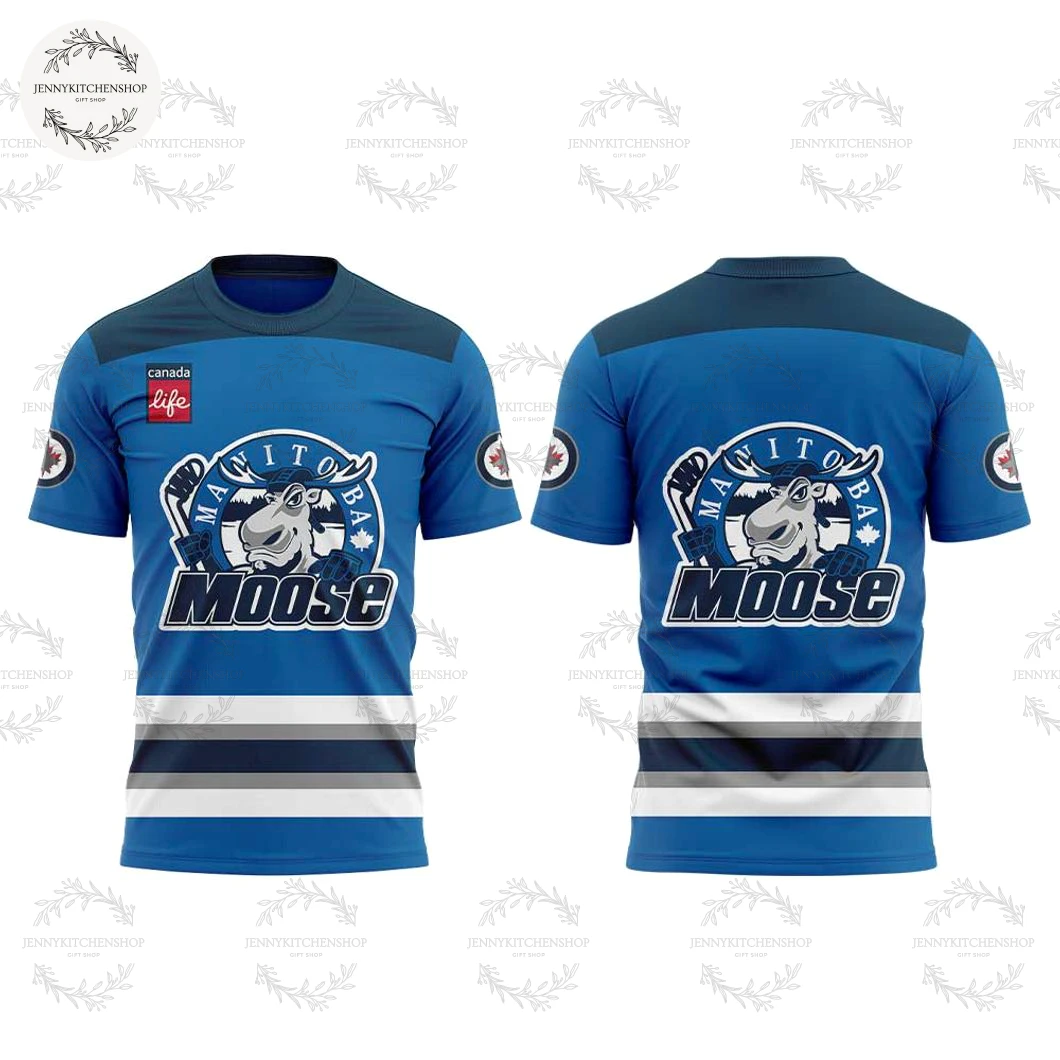 Manitoba Moose Jets Gear Uniform 2025 Limited Hoodie