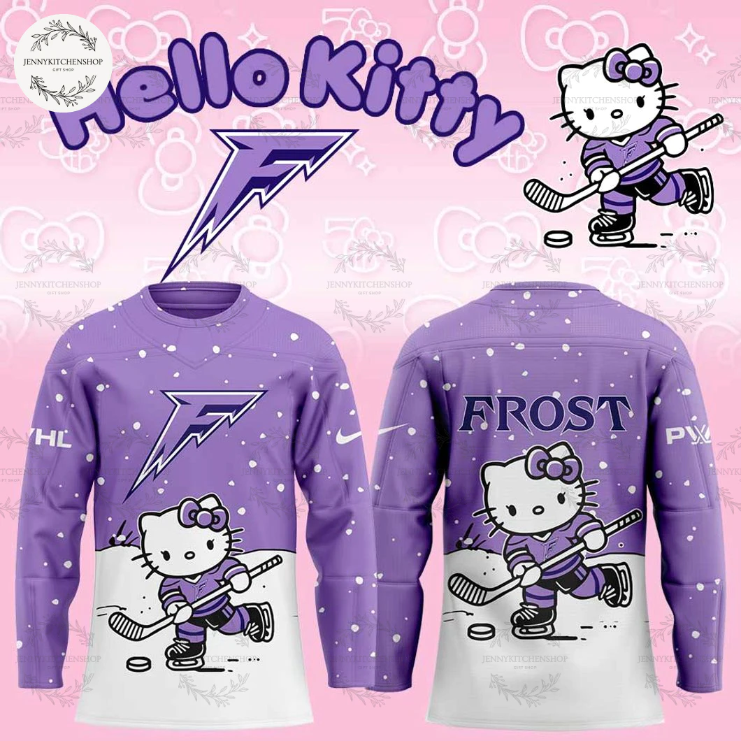 Minnesota Frost x Hello Kitty New 2025 Limited Hockey Jersey