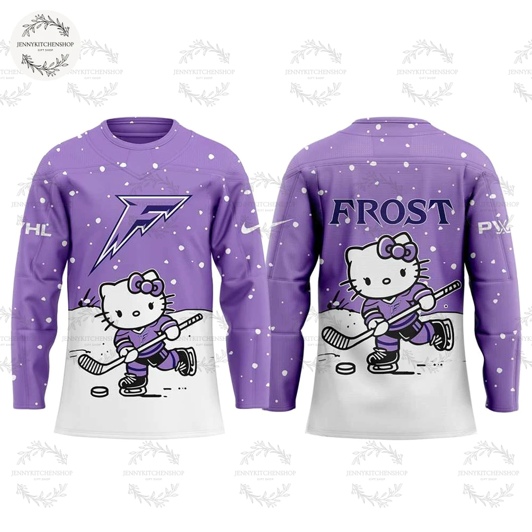 Minnesota Frost x Hello Kitty New 2025 Limited Hockey Jersey