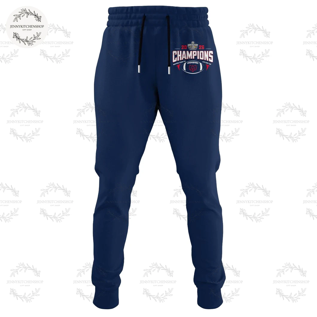 Montreal Alouettes Grey Cup Champions 2025 Limited Hoodie