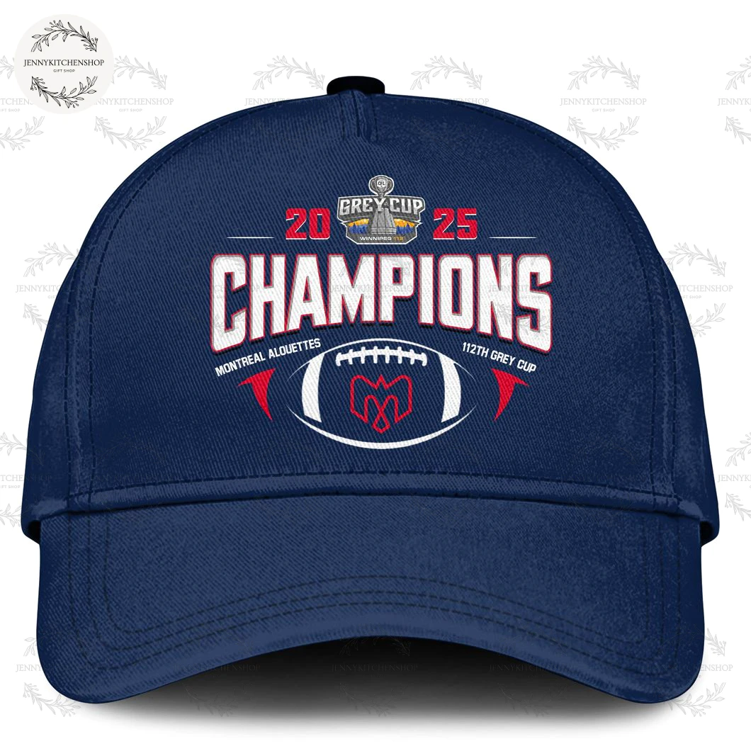 Montreal Alouettes Grey Cup Champions 2025 Limited Hoodie
