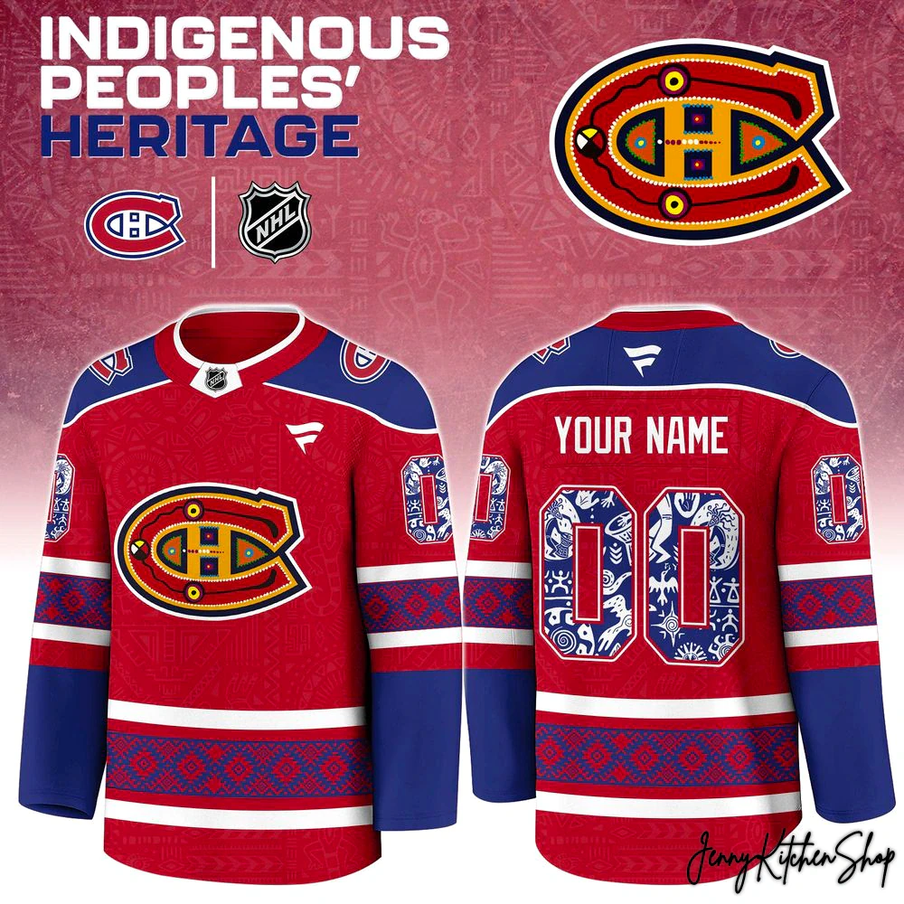 Montreal Canadiens Indigenous Peoples Heritage Hockey Jersey