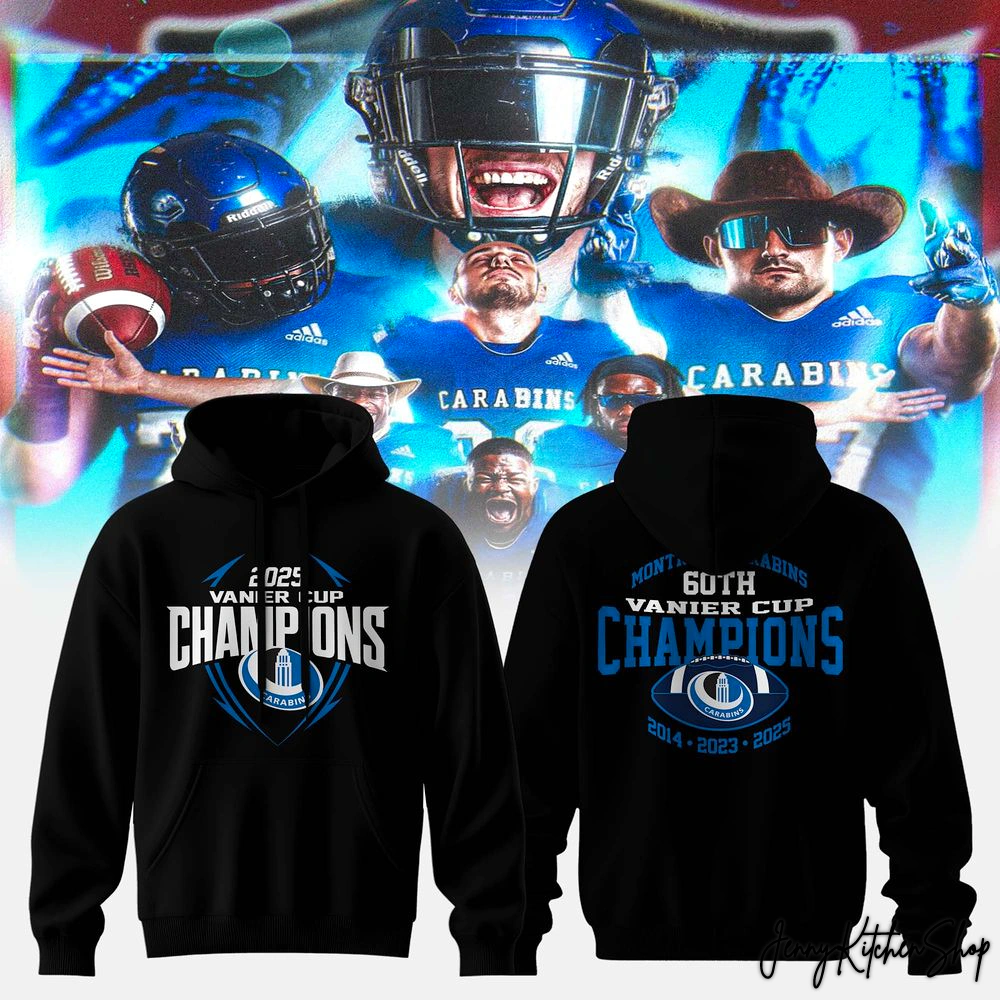 Montreal Carabins 2025 Vanier Cup Champions T-Shirt