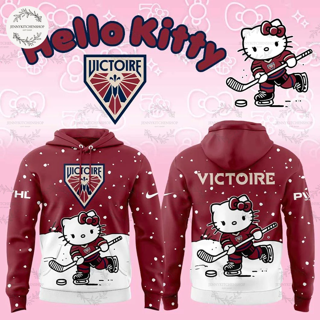 Montréal Victoire x Hello Kitty 2025 Limited Edition Hoodie Cap