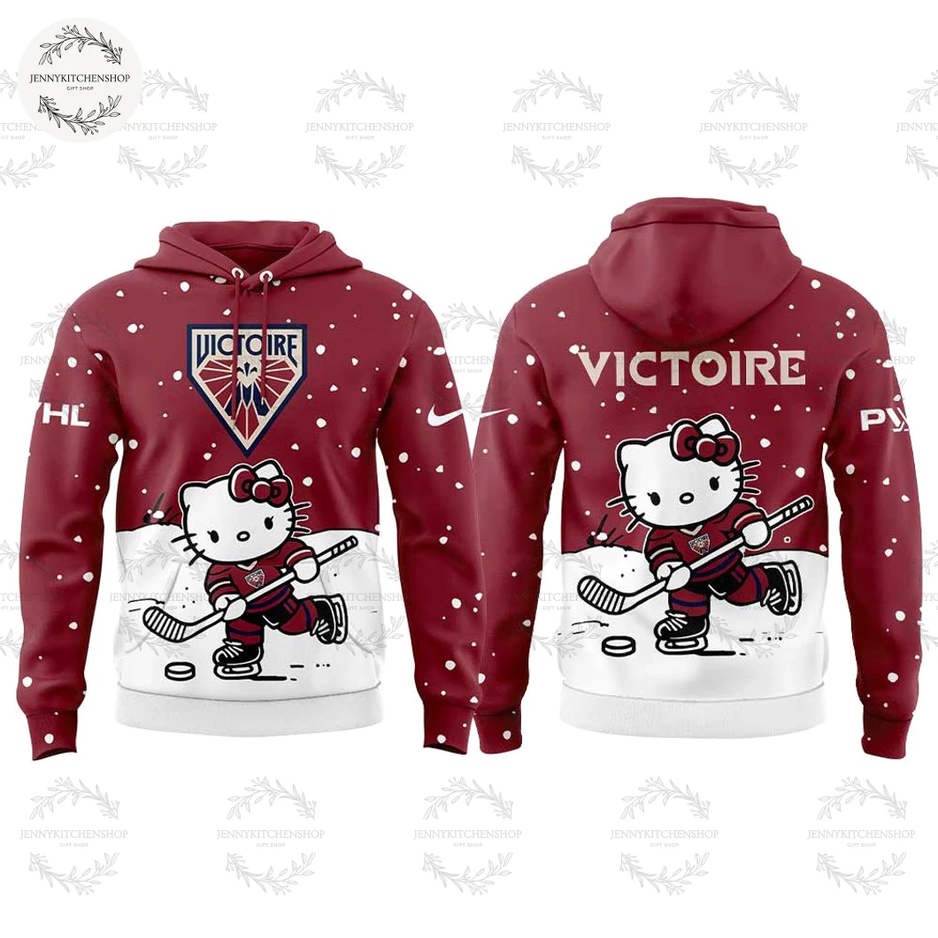 Montréal Victoire x Hello Kitty 2025 Limited Edition Hoodie Cap