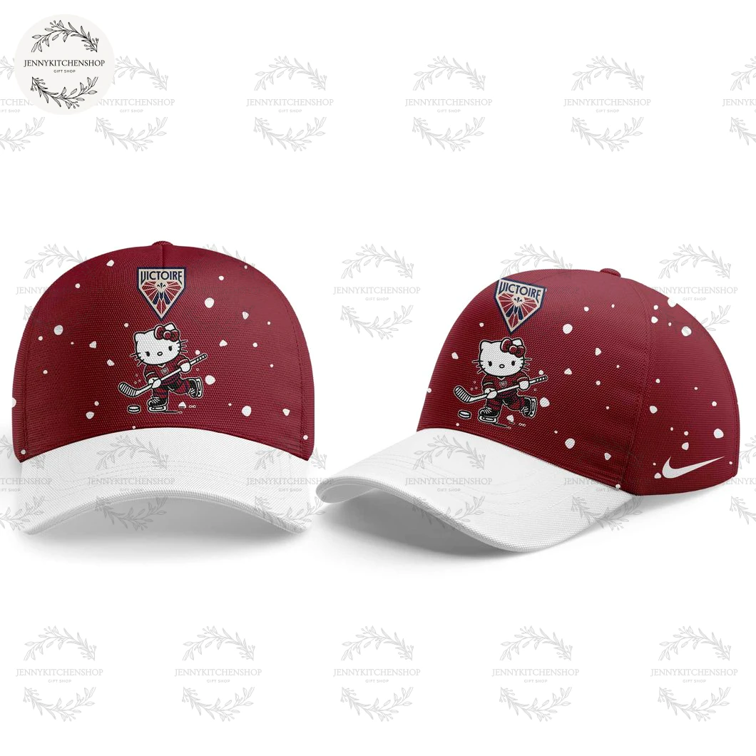 Montréal Victoire x Hello Kitty 2025 Limited Edition Hoodie Cap
