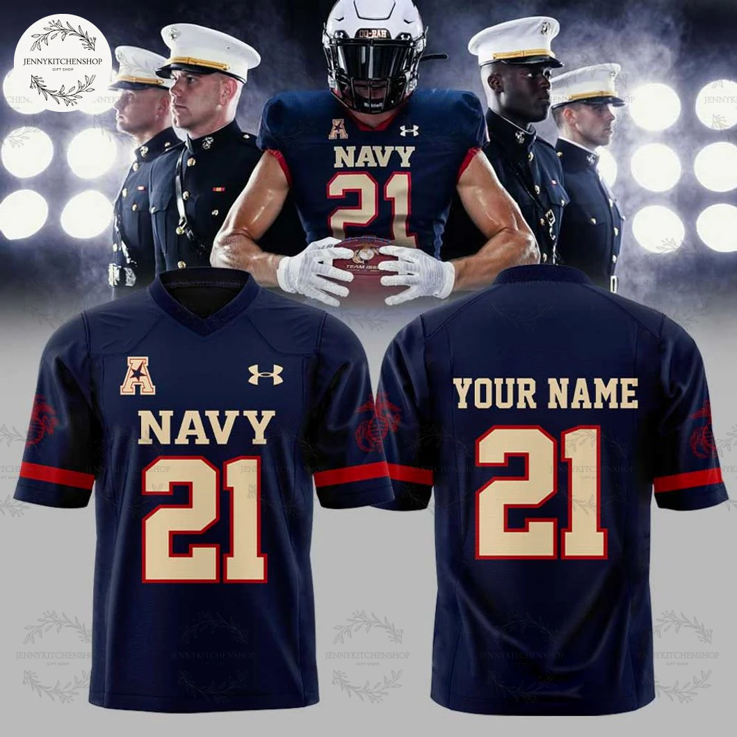 Navy Athletics 250th Marines First to Fight 2025 Jersey