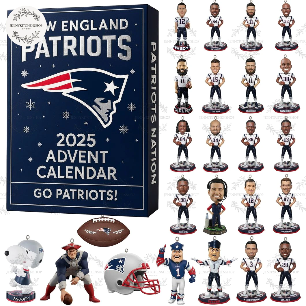 New England Patriots 2025 Go Patriots Advent Calendar