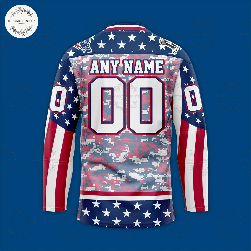 New Mexico Ice Wolves 2025 Veterans Appreciation Hockey Jersey