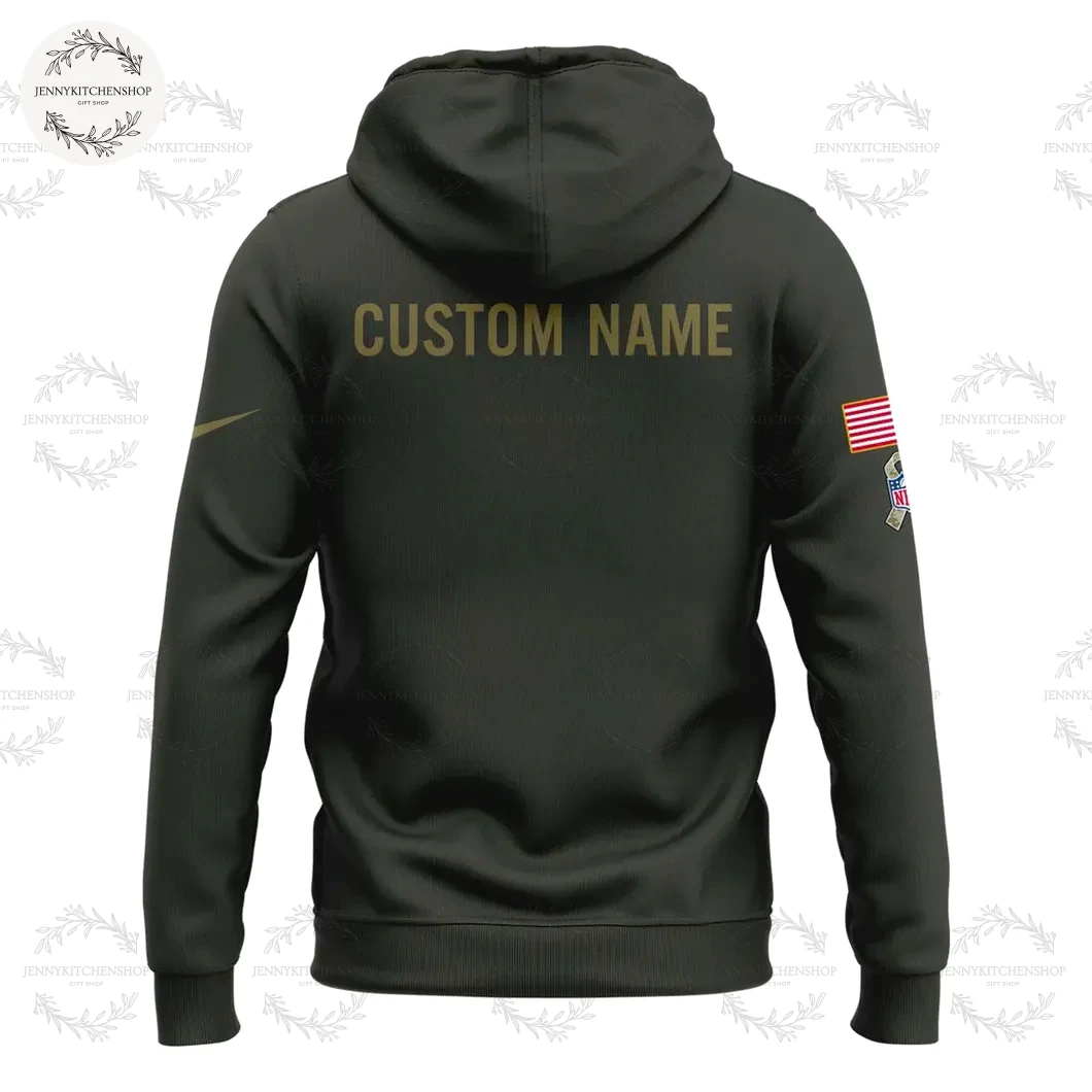 New Orleans Saints x Coach Kellen Moore 2025 Salute to Service Hoodie
