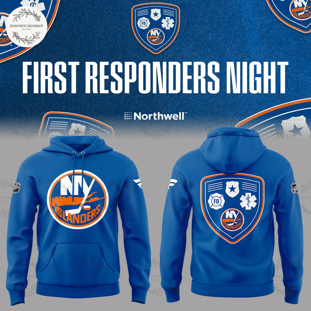 New York Islanders First Responder Night Hoodie