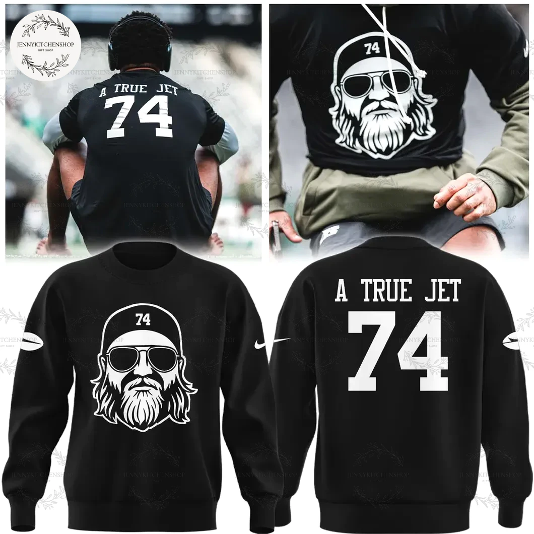 New York Jets 74 A True Jet Nick Mangold T-Shirt
