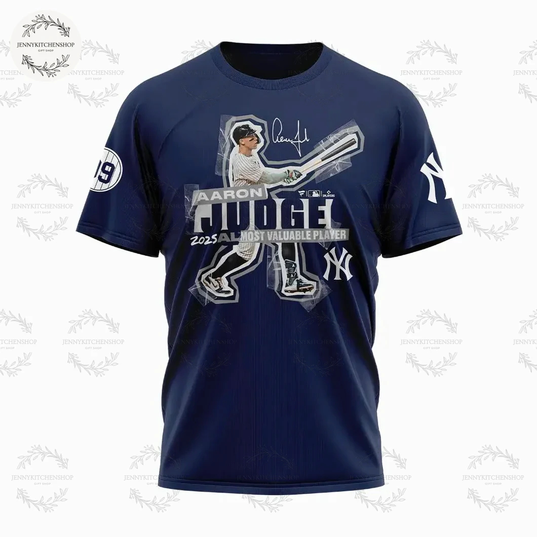New York Yankees 2025 Aaron Judge MVP The Big Dumper T-Shirt
