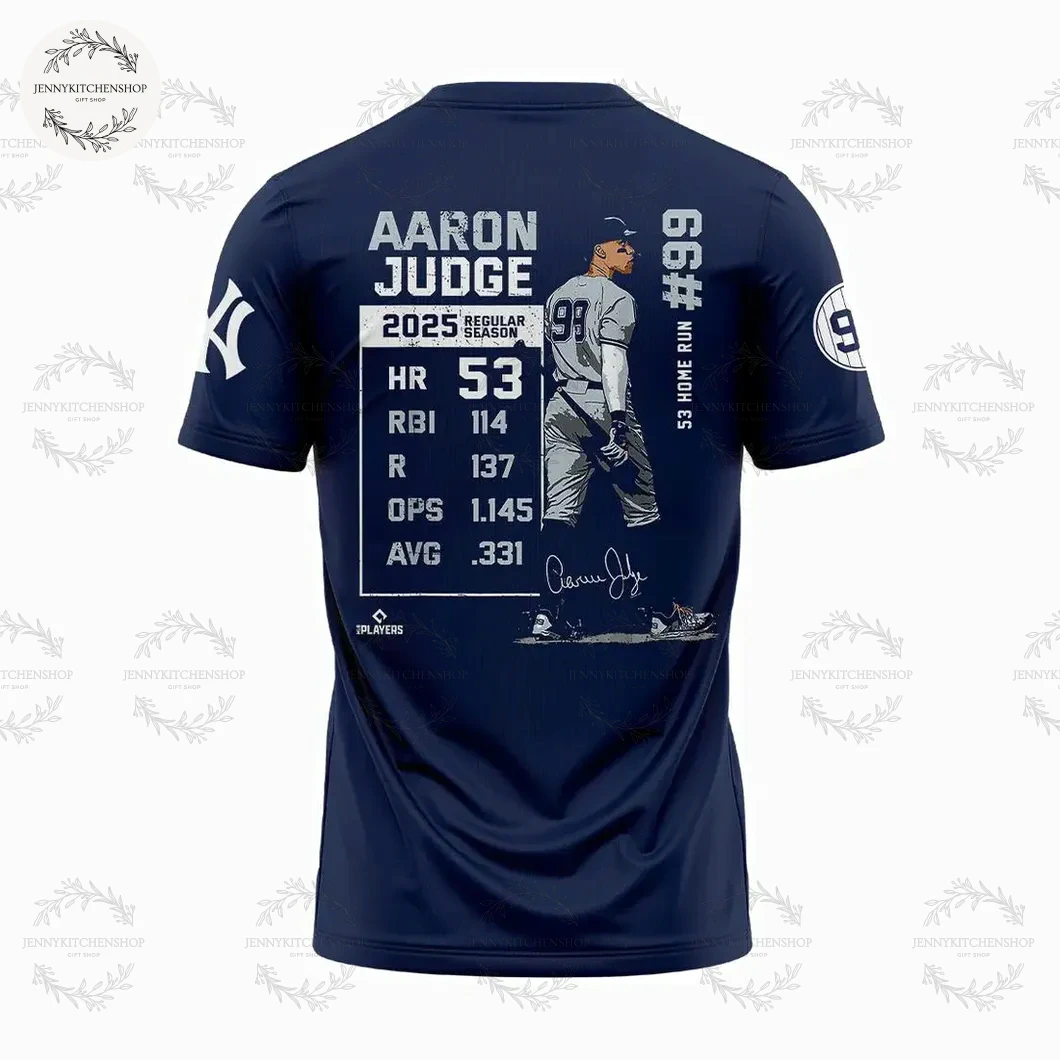 New York Yankees 2025 Aaron Judge MVP The Big Dumper T-Shirt