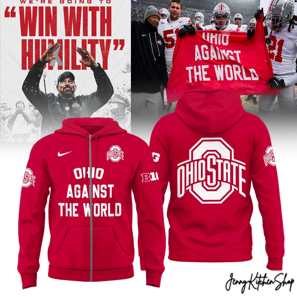 Ohio State Buckeyes Beat Michigan Wolverine Red Hoodie
