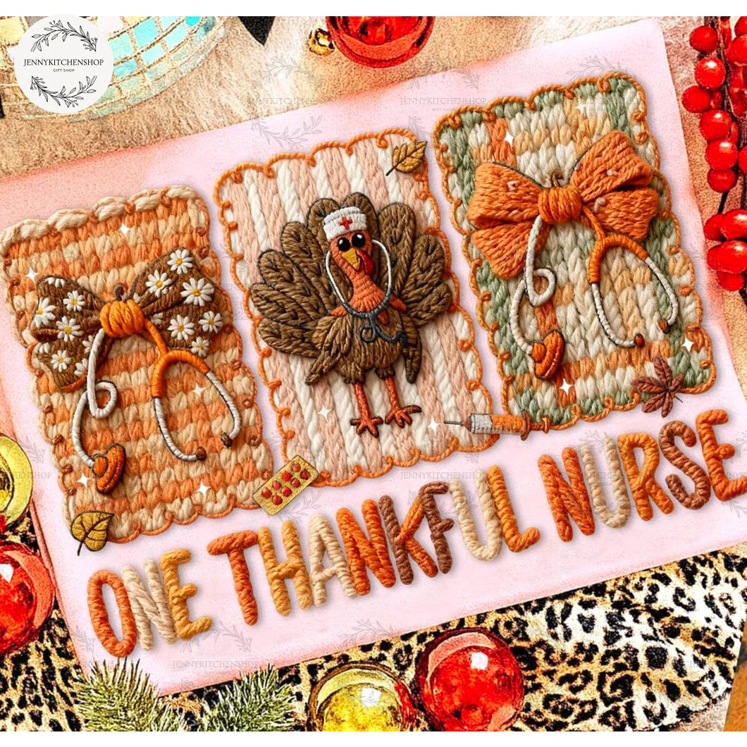 One Thankful Nurse Gifts Christmas T-Shirt, Sweatshirt