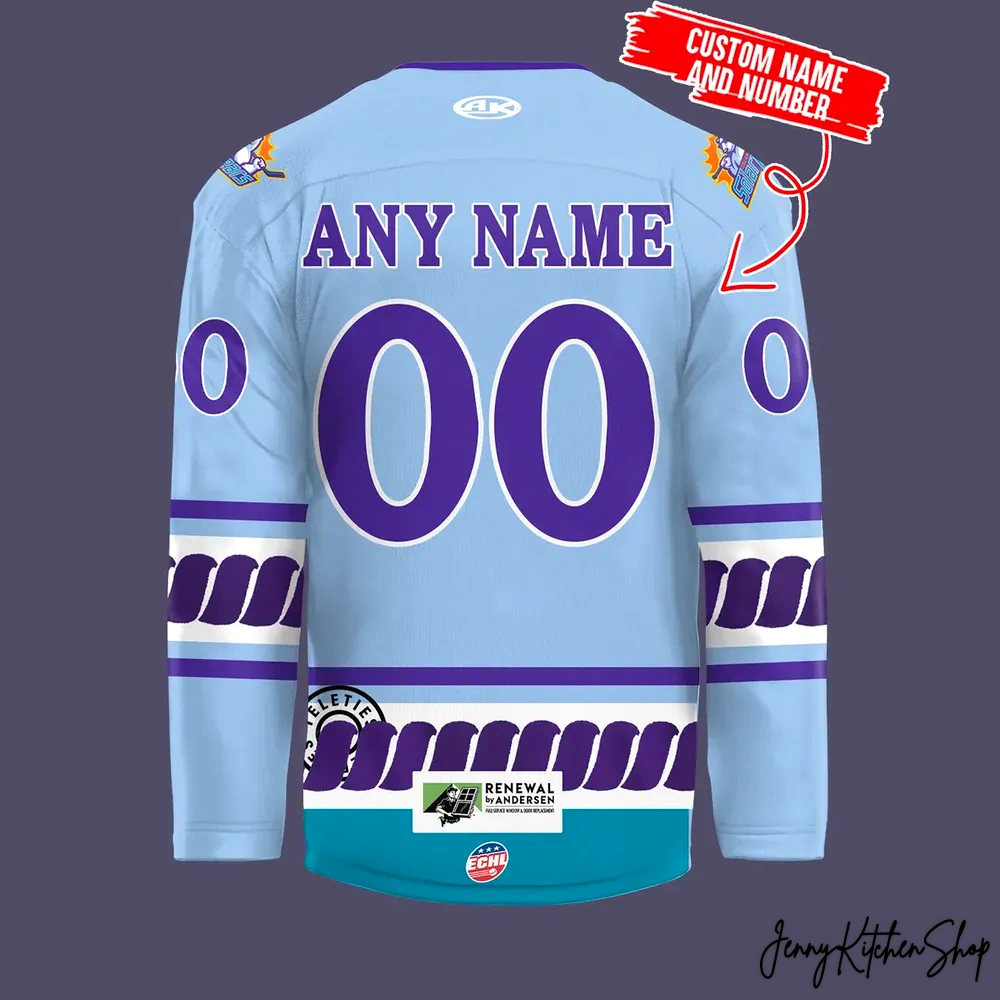 Orlando Solar Bears Celebrating Women in Hockey Night 2025 Jersey