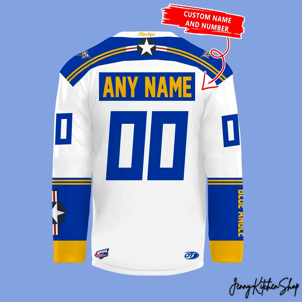 Pensacola Ice Flyers Blue Angels Night Jersey 2025