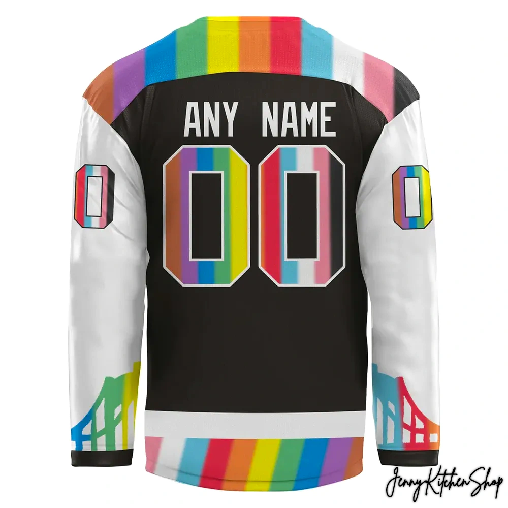 Pittsburgh Penguins x Jess Schweitzer Pride 2025 Hockey Jersey