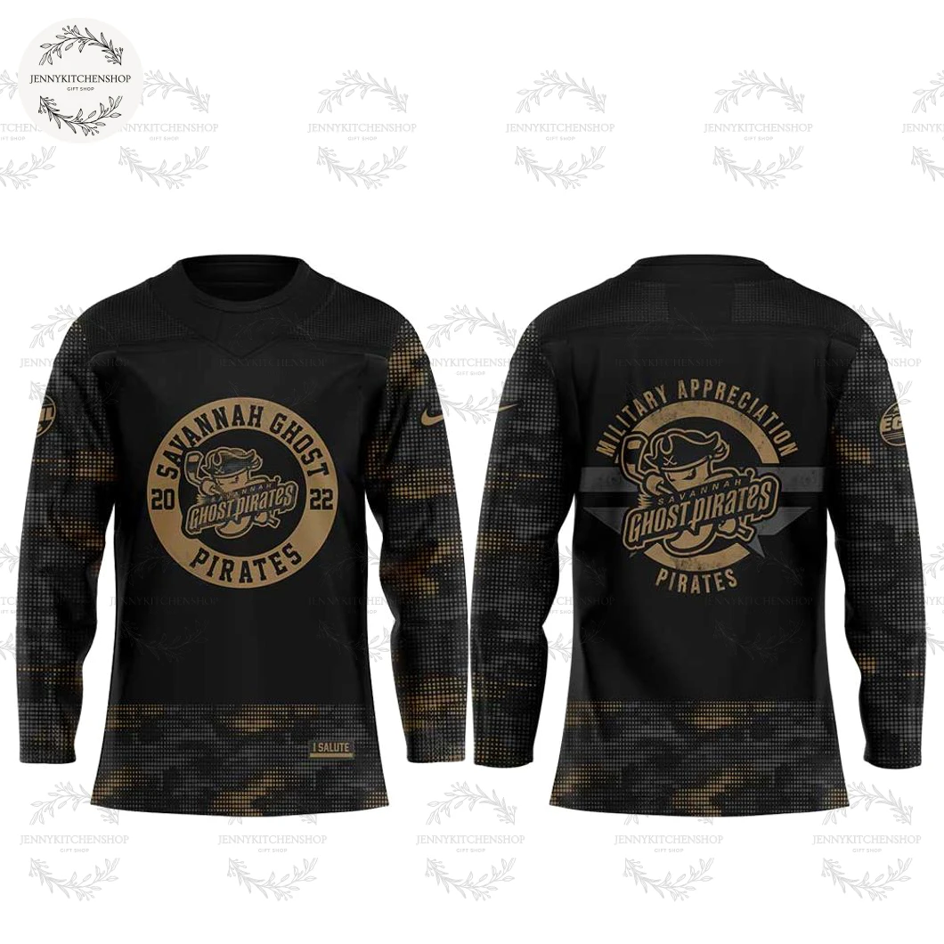 Pittsburgh Pirates x Military Appreciation Night 2025 Limited Hockey Jersey