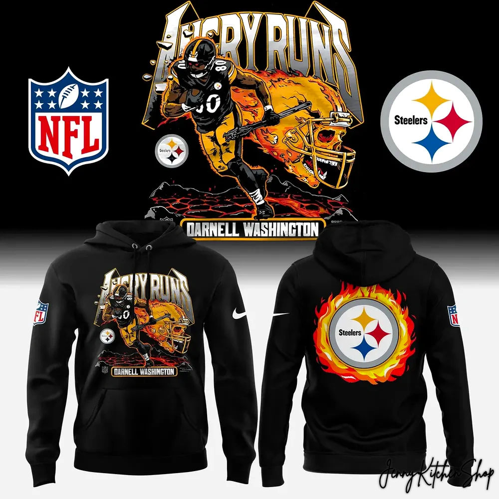 Pittsburgh Steelers x Angry Runs 2025 Limited Hoodie