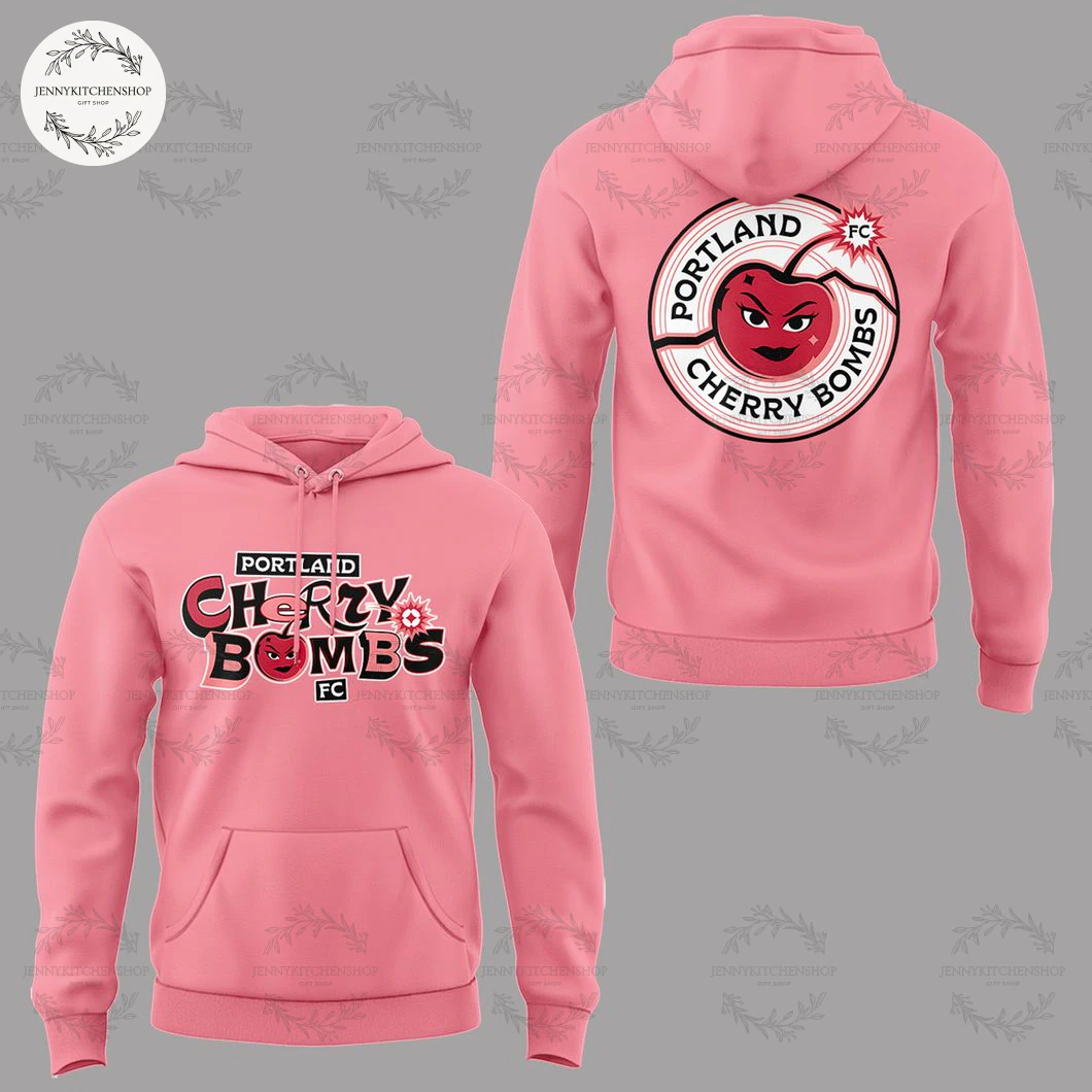 Portland Cherry Bombs FC Pink 2025 Limited T-Shirt, Hoodie
