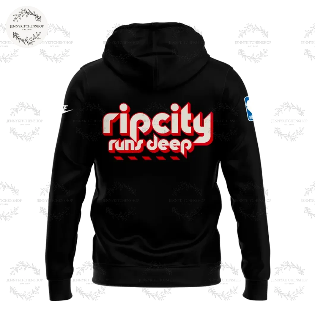 Portland Trail Blazers Rip City Runs Deep Limited Hoodie