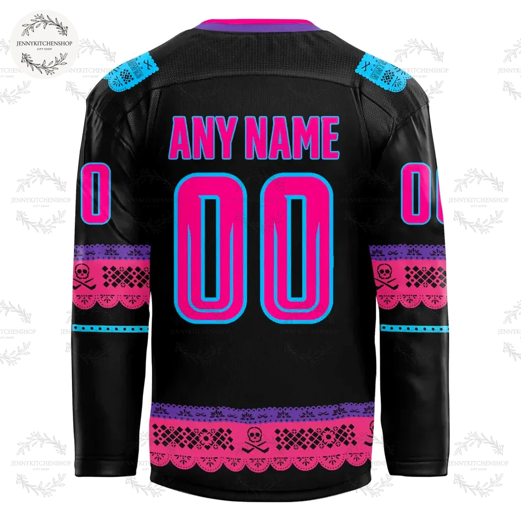 Portland Winterhawks Dia de los Muerto 2025 Jersey