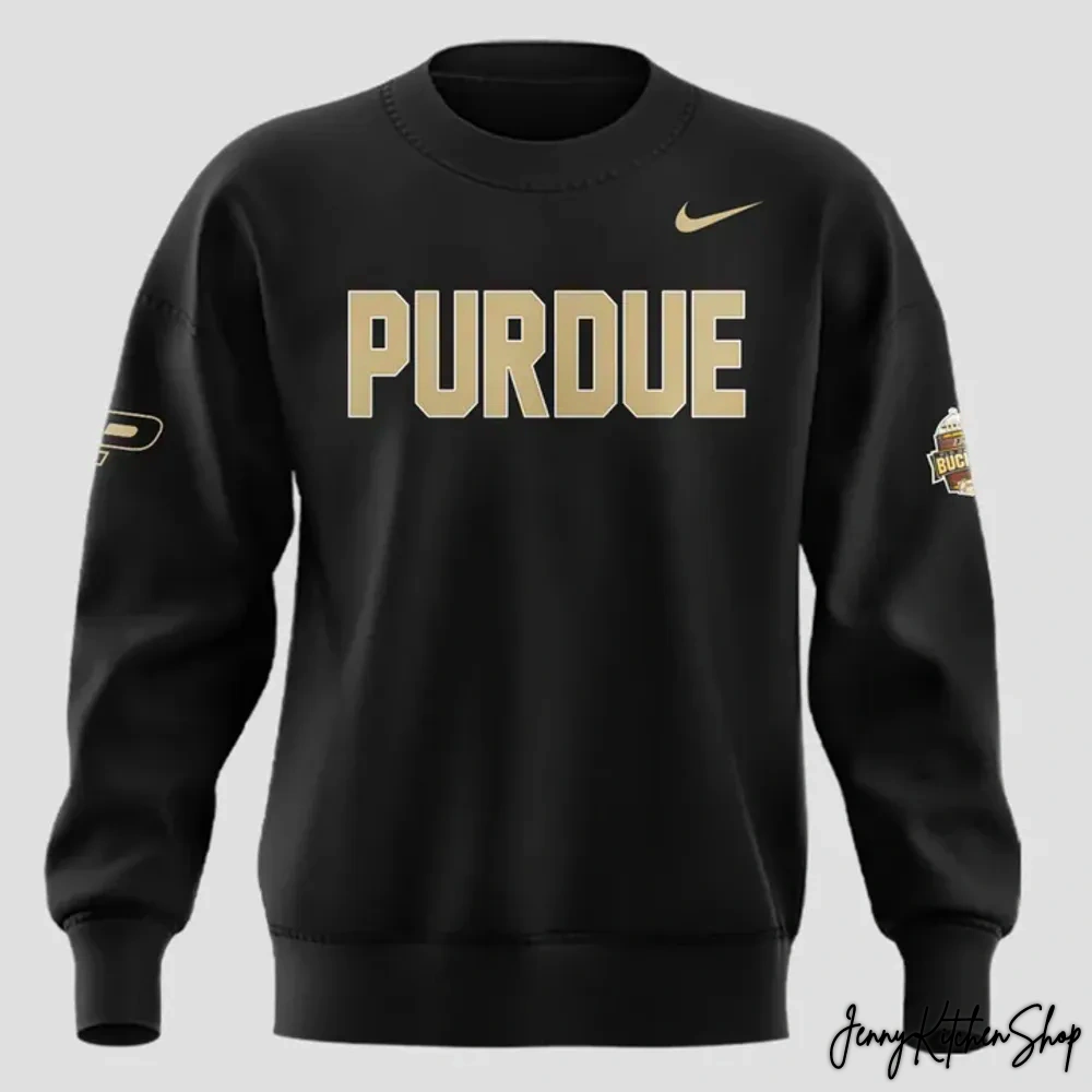 Purdue Boilermakers 2025 New Purdue Wordmark Sweatshirt