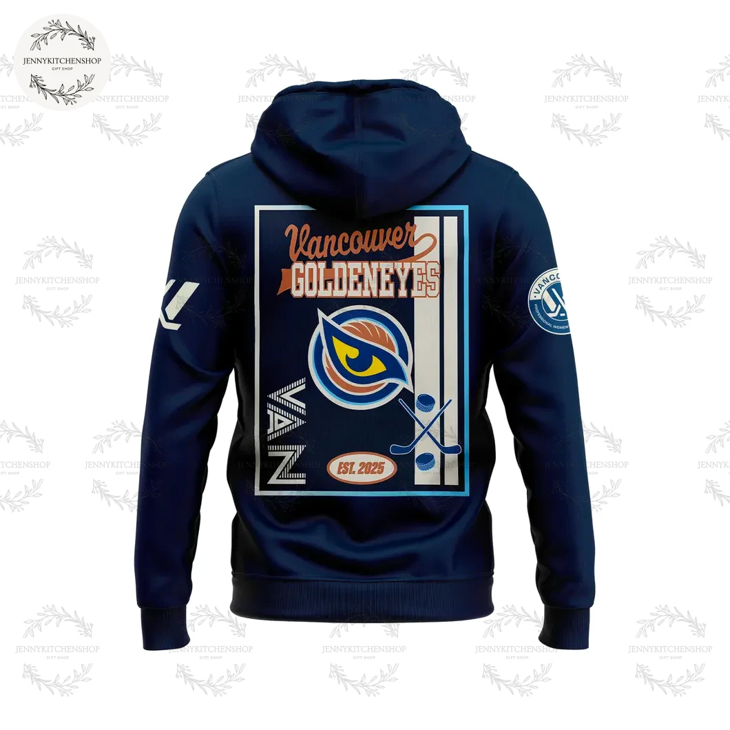 PWHL Vancouver Goldeneyes 2025 New Edition Hoodie