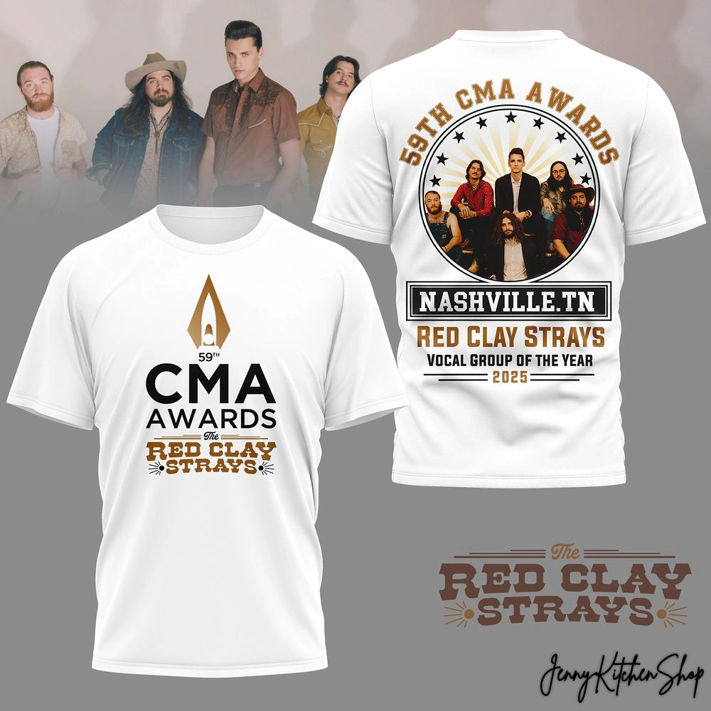 Red Clay Strays CMA Awards 2025 T-Shirt