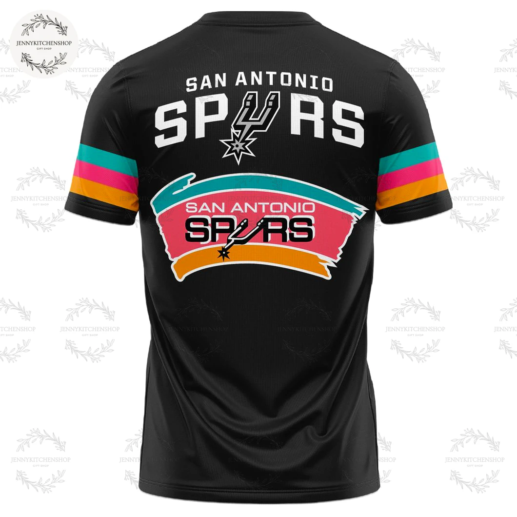 San Antonio Spurs 2025 Classic Colors City T-Shirt