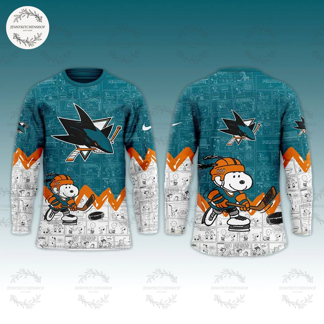 San Jose Sharks 2025 For Fans Hockey Jersey
