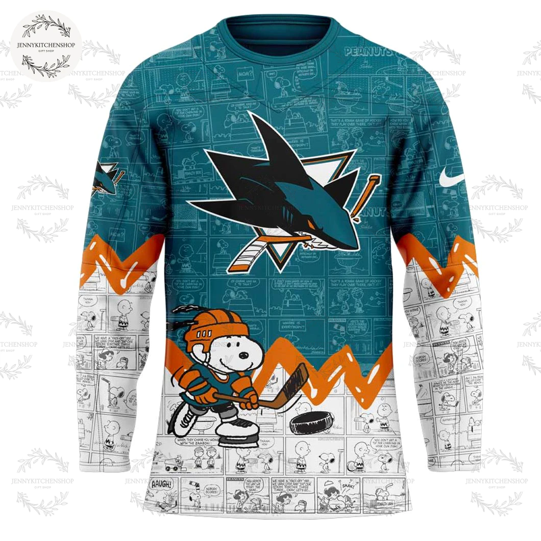 San Jose Sharks 2025 For Fans Hockey Jersey