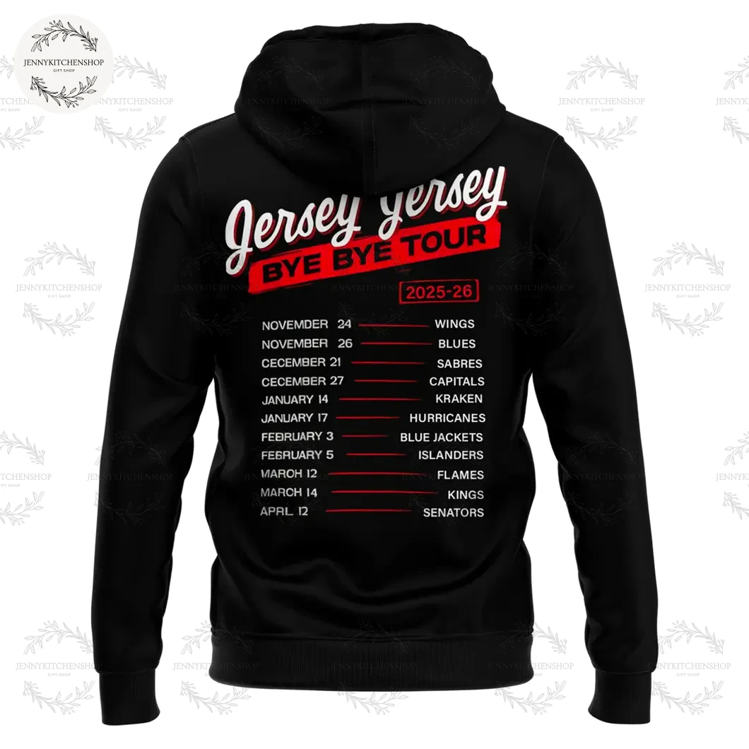 Season Of Steals 2025 Jersey Jersey Bye Bye Tour Hoodie