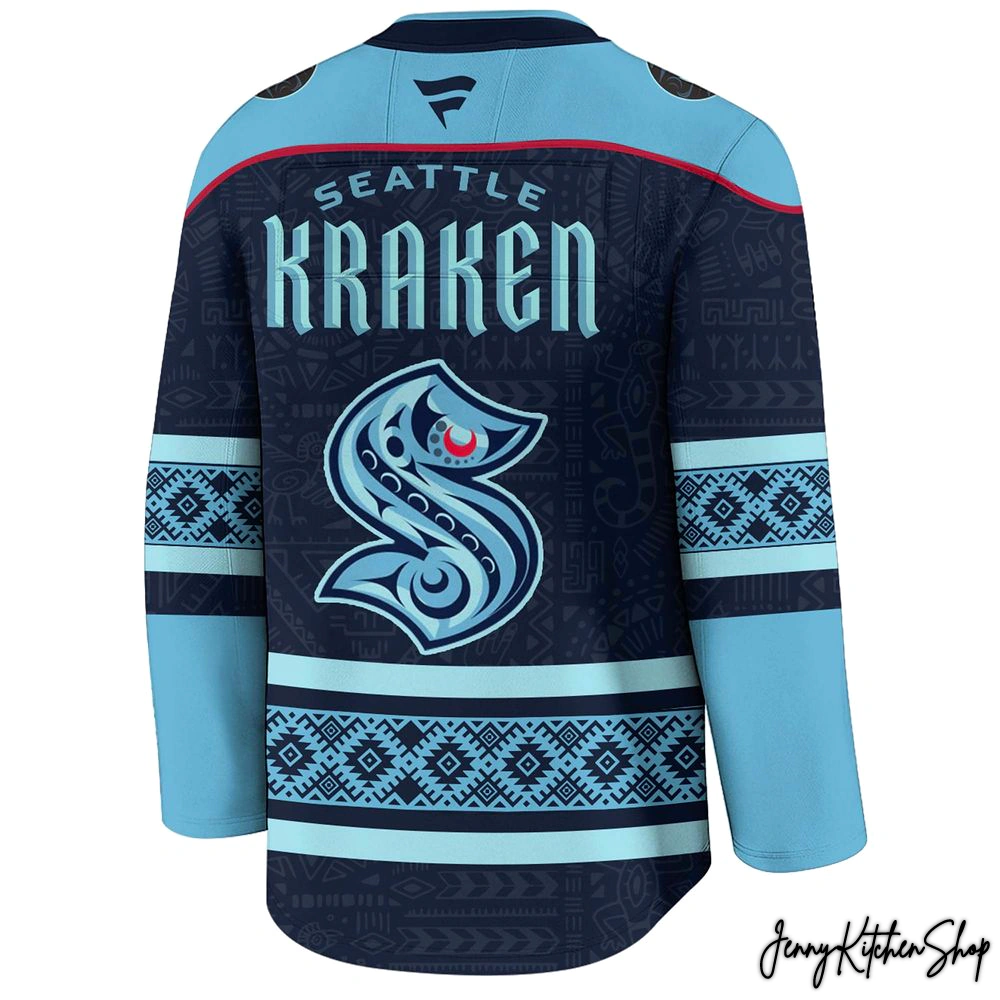 Seattle Kraken 2025 Indigenous People Heritage Hockey Jersey