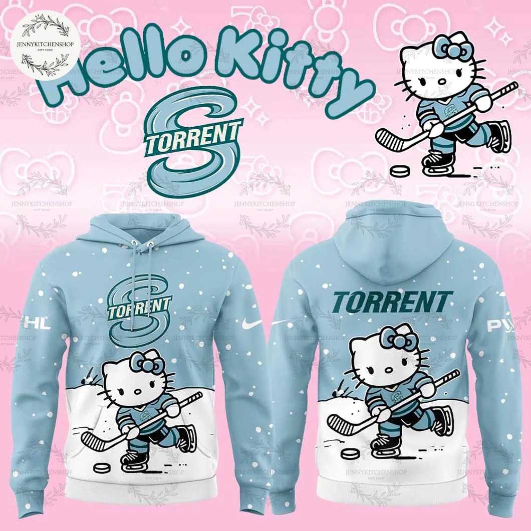 Seattle Torrent x Hello Kitty 2025 Limited Edition Hoodie Cap