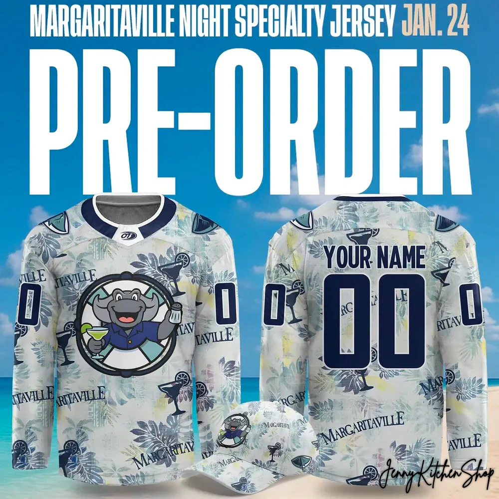 South Carolina Stingrays 2026 Margaritaville Night Jersey