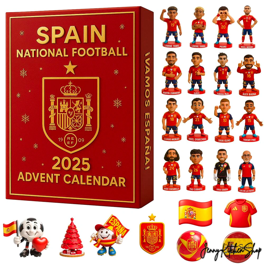 Spain FC Football 2025 Advent Calendar