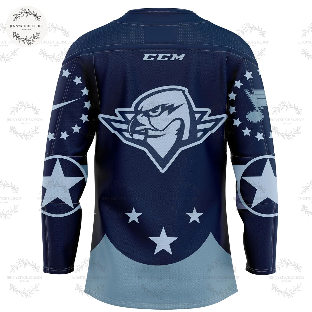 Springfield Thunderbirds 2025 Military Appreciation Hockey Jersey