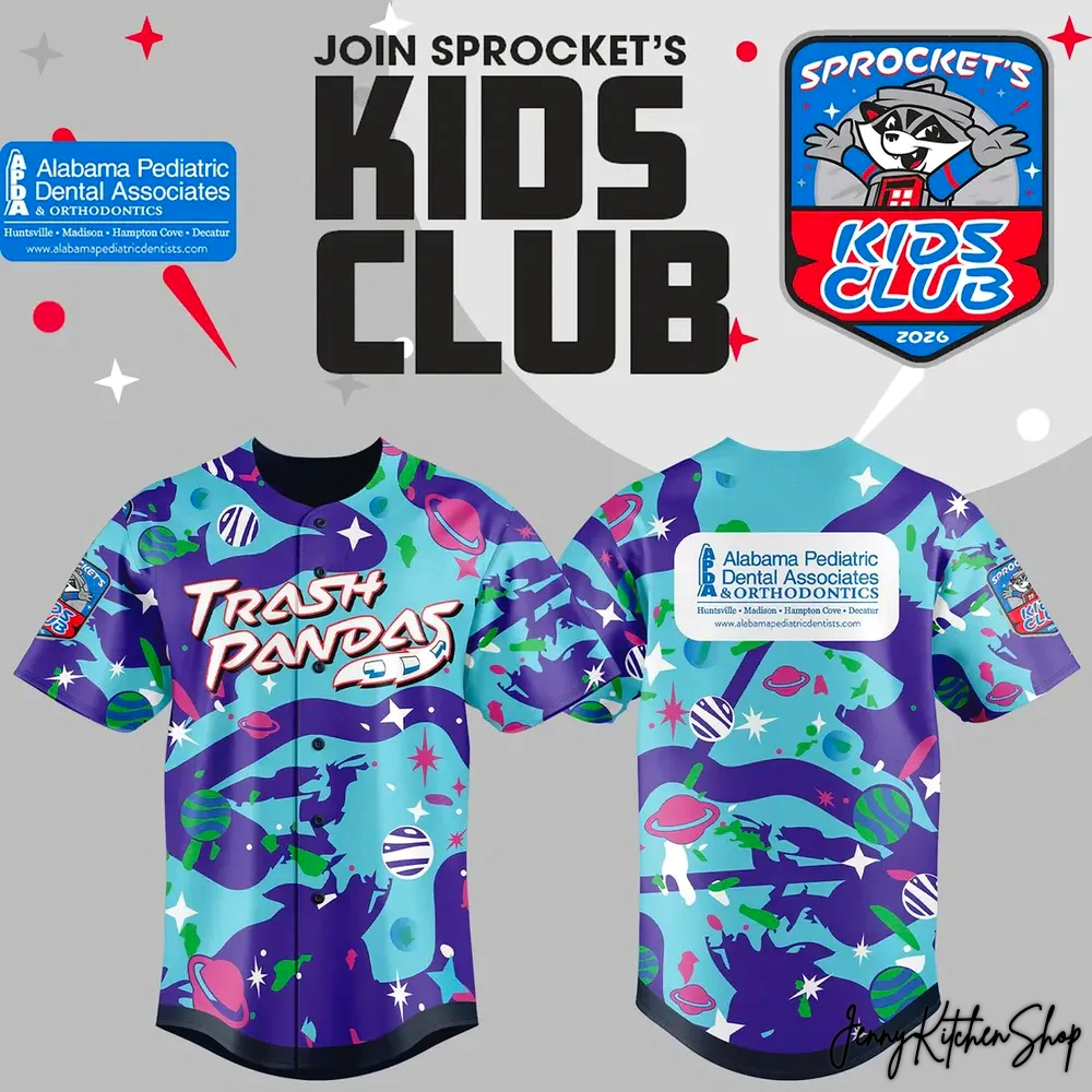 Sprocket Space City Trash Pandas New Edition 2025 Jersey