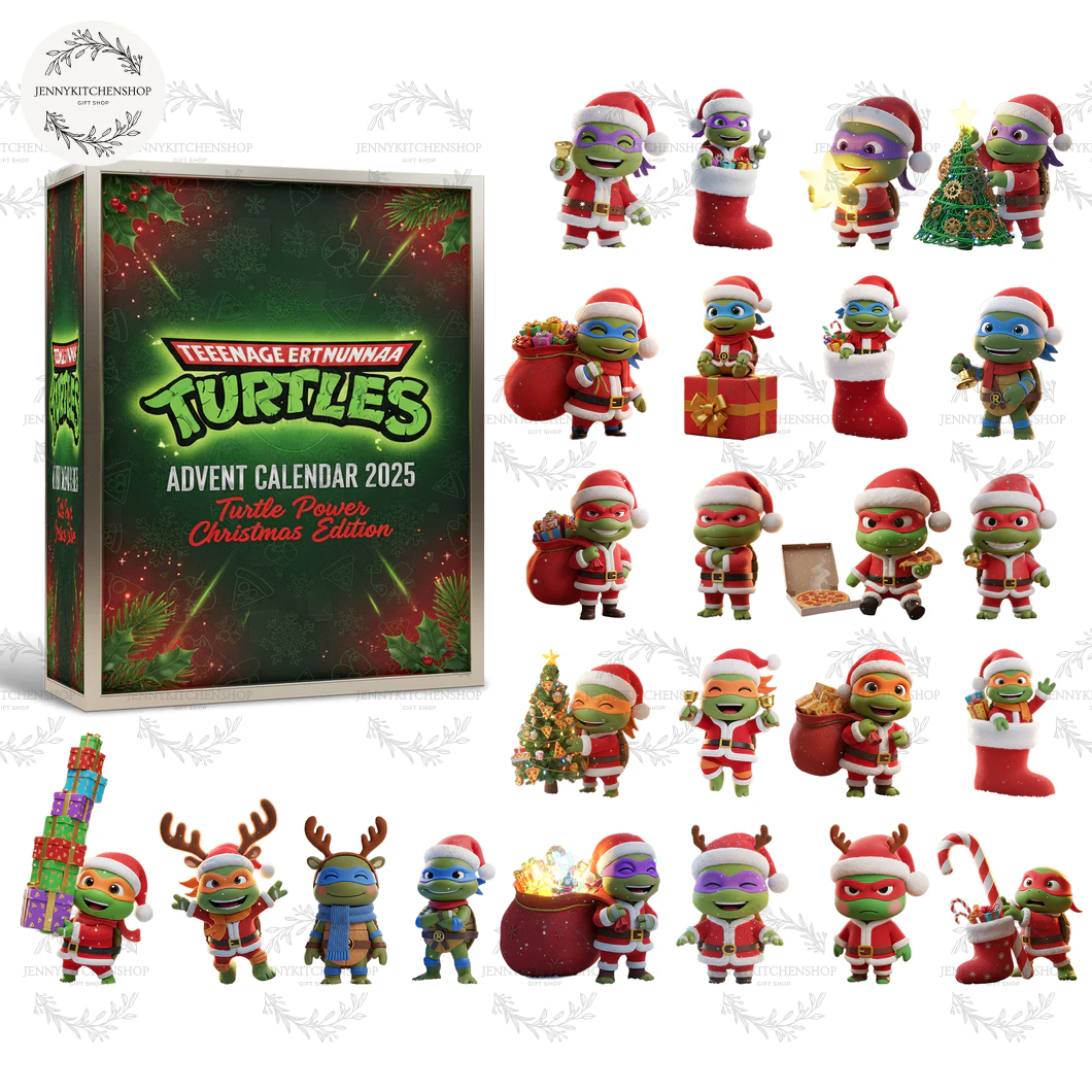Teenage Mutant Ninja Turtles Christmas Advent Calendar 2025